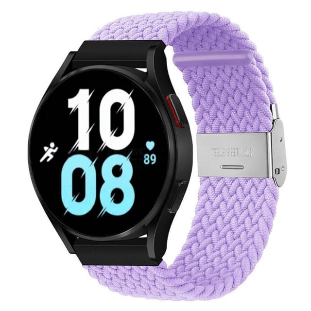 Flettet elastisk armbånd Samsung Galaxy Watch 5 (44mm) - lightpurple