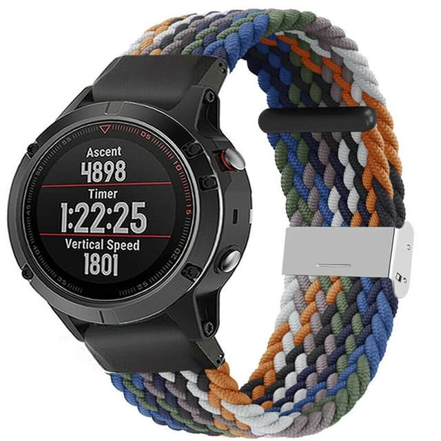 Punottu elastinen rannekoru Garmin Fenix 5 - cowboy
