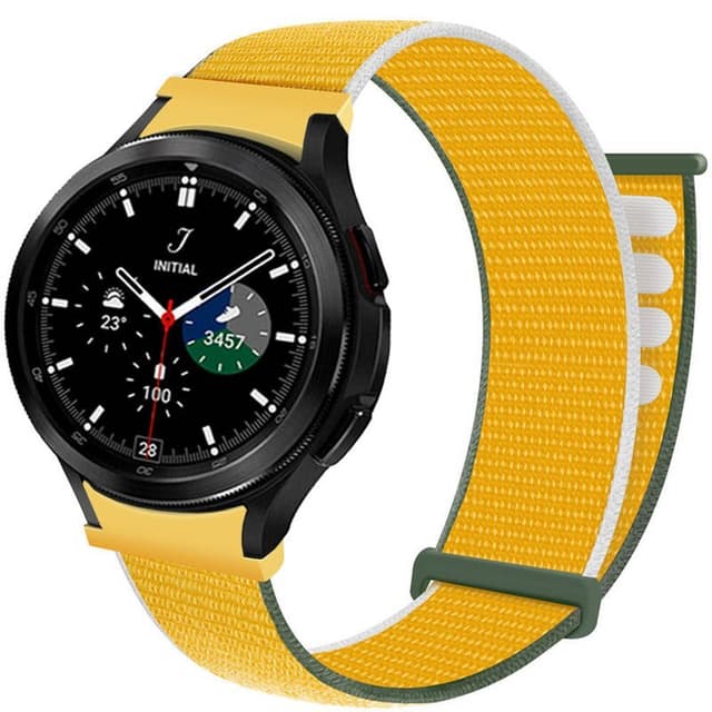 Nylonrannekoru No-Gap Samsung Galaxy Watch 4 Classic (46mm) - Sunflowe