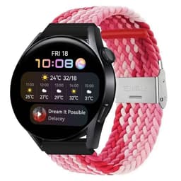 Punottu elastinen rannekoru Huawei Watch 3 (46mm) - gradientred