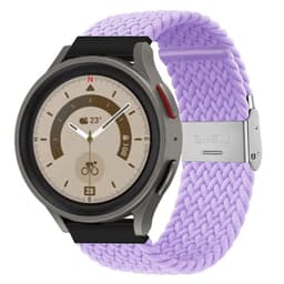 Flettet Elastik Armbånd Samsung Galaxy Watch 5 Pro (45mm) - lightpurp