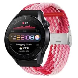 Flettet elastisk armbånd Huawei Watch 3 Pro (48mm) - gradientred