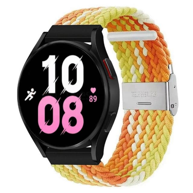 Flätat Elastiskt Armband Samsung Galaxy Watch 5 (40mm) - Gradient ora