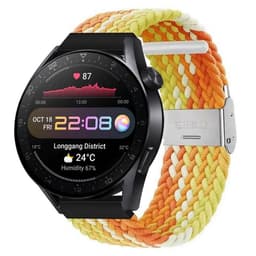 Flettet elastisk armbånd Huawei Watch 3 Pro (48mm) - gradientorange