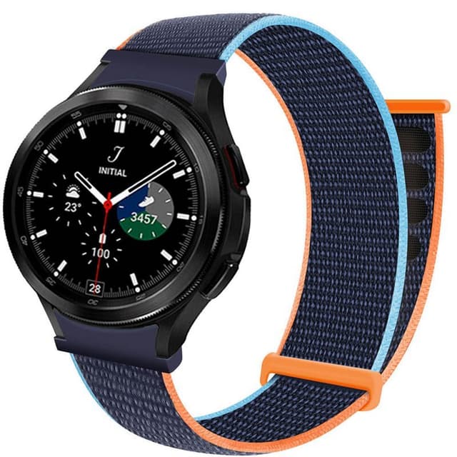 Nylonrannekoru No-Gap Samsung Galaxy Watch 4 Classic (46mm) - Deep Nav