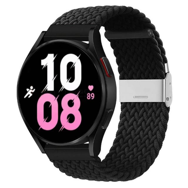 Flettet elastisk armbånd Samsung Galaxy Watch 5 (40mm) - svart