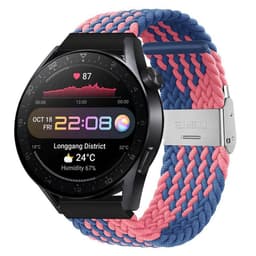 Flettet elastisk armbånd Huawei Watch 3 Pro (48mm) - bluepowder