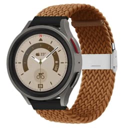 Flettet elastisk armbånd Samsung Galaxy Watch 5 Pro (45mm) - Brun