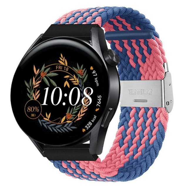 Flätat Elastiskt Armband Huawei Watch GT3 (42mm) - Blue Powder