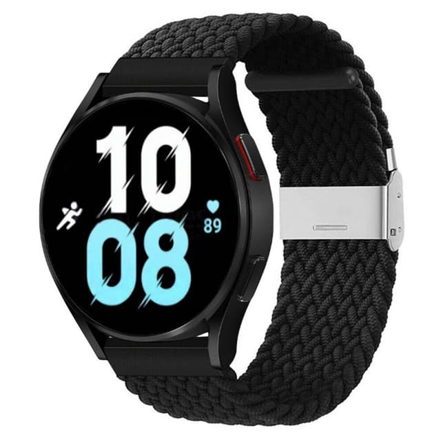 Punottu elastinen rannekoru Samsung Galaxy Watch 5 (44mm) - musta