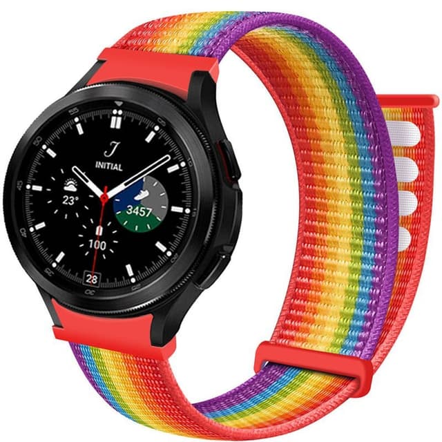 Nylonrannekoru No-Gap Samsung Galaxy Watch 4 Classic (42mm) - Pride
