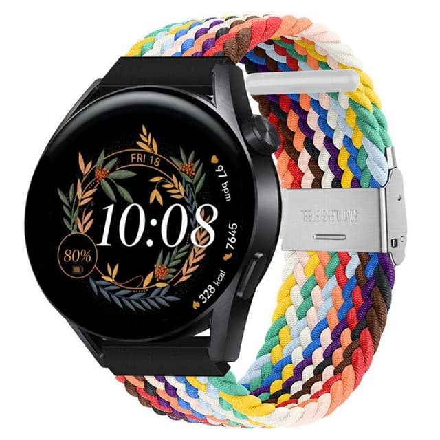 Flätat Elastiskt Armband Huawei Watch GT3 (42mm) - Pride Edition