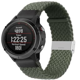 Flettet Elastik Armbånd Garmin Fenix 5X - Army