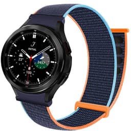 Nylon Armbånd  No-Gap Samsung Galaxy Watch 4 Classic (42mm) - Deep Na