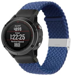 Flätat Elastiskt Armband Garmin Fenix 5X - Blå