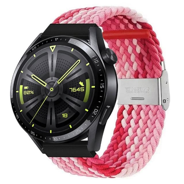 Flettet elastisk armbånd Huawei Watch GT3 (46mm) - gradientred