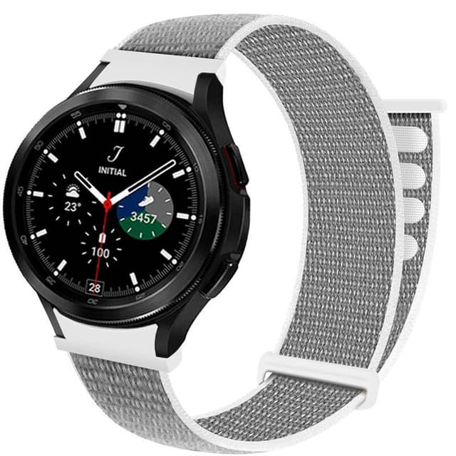 Nylon Armbånd  No-Gap Samsung Galaxy Watch 4 Classic (42mm) - Seashel