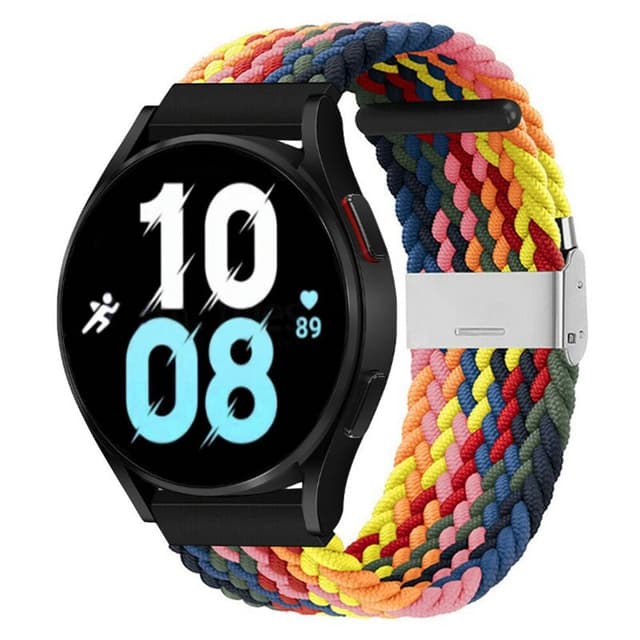 Flettet elastisk armbånd Samsung Galaxy Watch 5 (44mm) - rainbow
