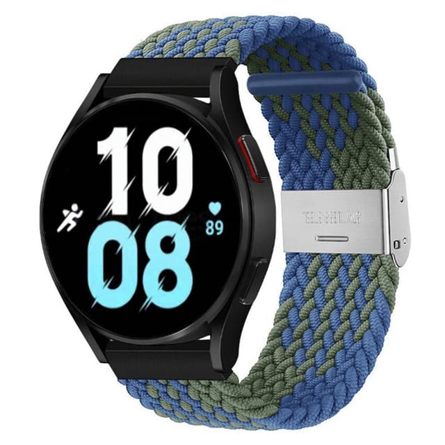 Punottu elastinen rannekoru Samsung Galaxy Watch 5 (44mm) - bluegreen