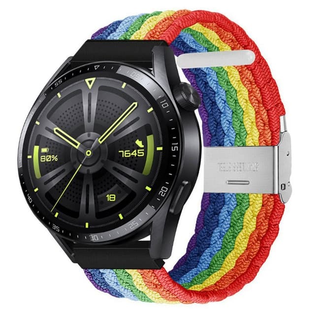 Flettet Elastik Armbånd Huawei Watch GT3 (46mm) - Pride