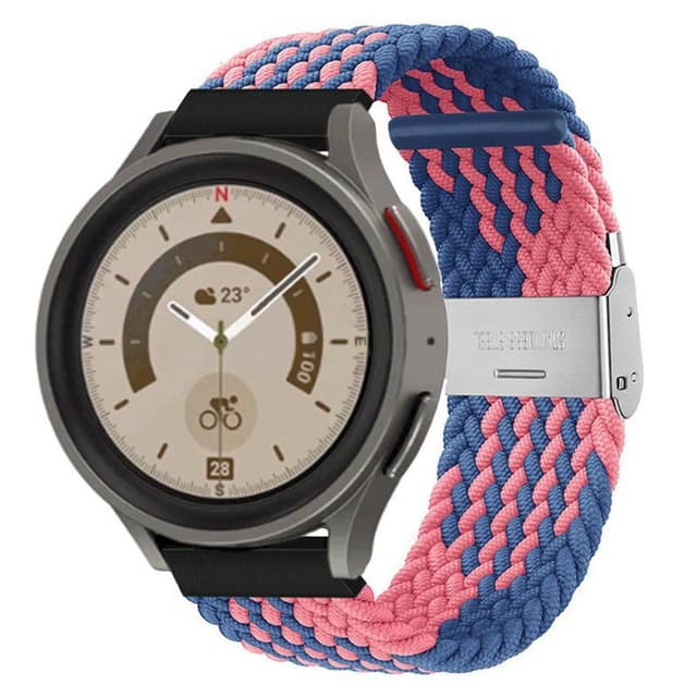 Flettet Elastik Armbånd Samsung Galaxy Watch 5 Pro (45mm) - bluepowde