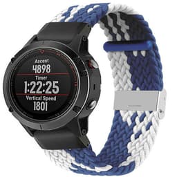 Punottu elastinen rannekoru Garmin Fenix 5X - bluewhite