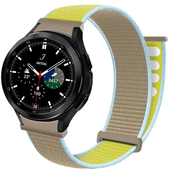 Nylonrannekoru No-Gap Samsung Galaxy Watch 4 Classic (46mm) - Camel