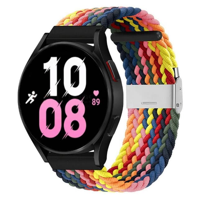 Punottu elastinen rannekoru Samsung Galaxy Watch 5 (40mm) - rainbow