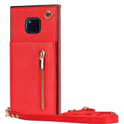 Zipper halskæde etui Huawei Mate 20 Pro - Rød