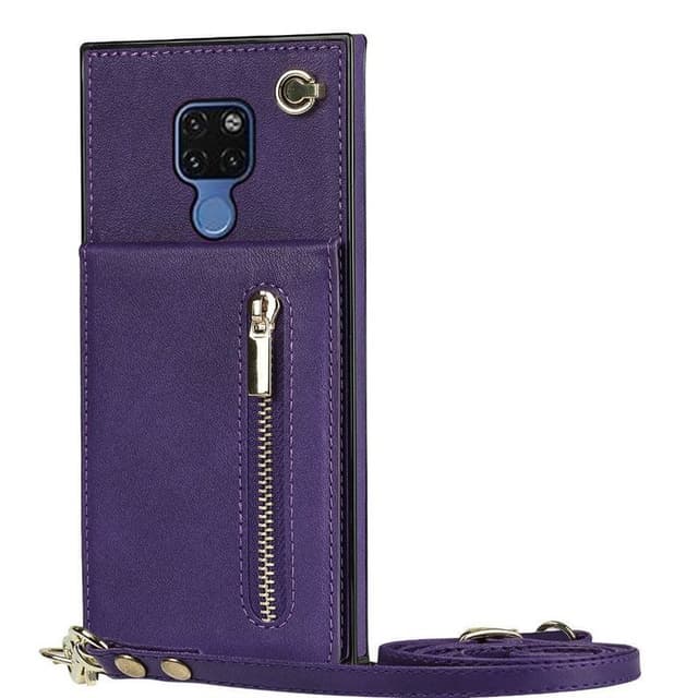 Zipper halskjede deksel Huawei Mate 20 - Lilla