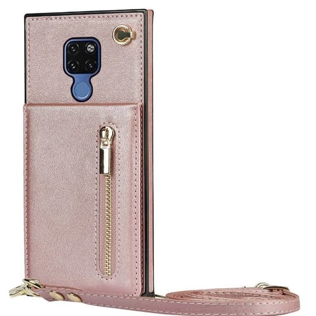 Zipper kaulakorukotelo Huawei Mate 20 - Ruusu