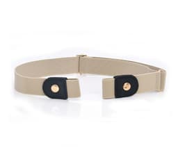 Elastinen näkymätön vyö Beige One Size