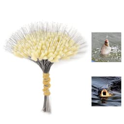 Fishing Float Stopper Bobber Beads 200 kpl Beige L 2 mm