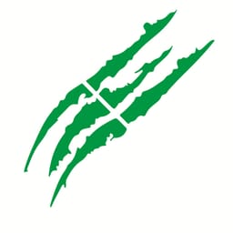 Tarra hirviökynsillä ajovaloihin 1 pari Vihreä