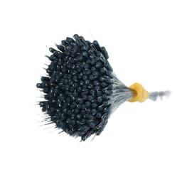 Fishing Float Stopper Bobber Beads 200 kpl Musta L 2 mm