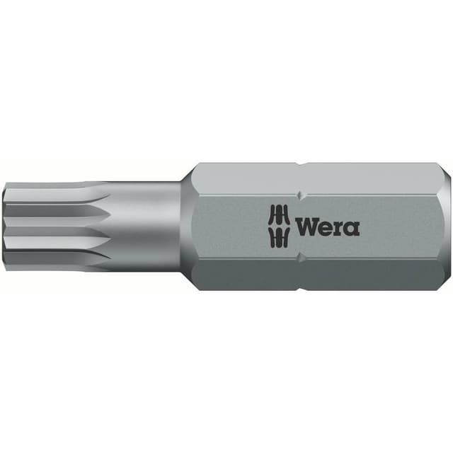 Wera 860/1 XZN M8 x 25 Multi-tand-bit M8 Værktøjsstål