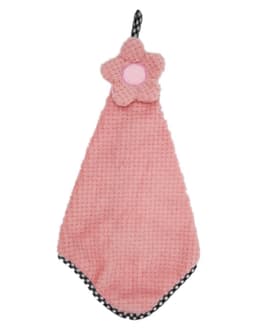 Keittiö- ja astiapyyhe ripustimella Pink