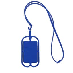 Korthållare till mobilen med band Blå