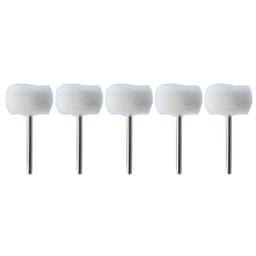 Polerskive 5-pak hvid 3 mm