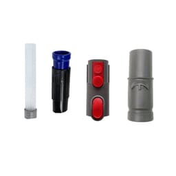 Kit med dammsugartillbehör 4 delar Flerfärgad Dust Daddy