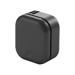 Mini Halskjede Fan Hals Fan Midje Clip Fan Svart