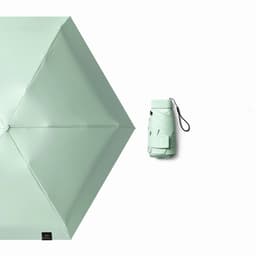 Mini solparaply Ljusgrön