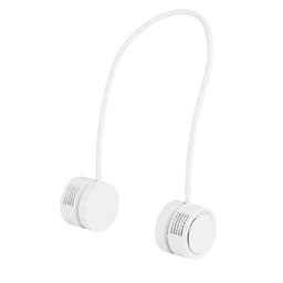 Portable Neck Fan 3 Speed Justerbar Hvid