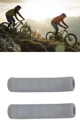 Sykkelbremsehåndtak antiskli Grå all models