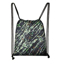 Gympapåse ryggsäck med dragsko Svart/grön