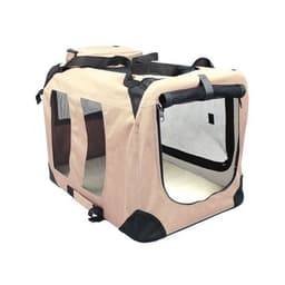 Koiran kuljetuslaatikko, jossa matto - Beige 80cm