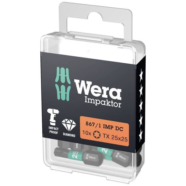 Wera 05057624001 Torx-bit 10 stk