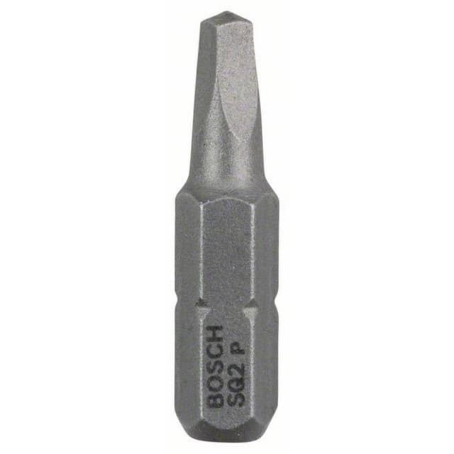 Fyrkant-Bit 2 Bosch Accessories extra hårt C 6.3 3 st