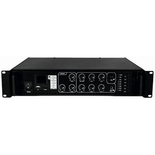 ELA-förstärkare Omnitronic MPZ-120.6P 120 W 6 zoner