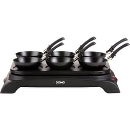 DOMO DO8710W Wok 6 pannor Svart